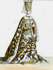 France-Queen Isabeau of Bavaria-1420